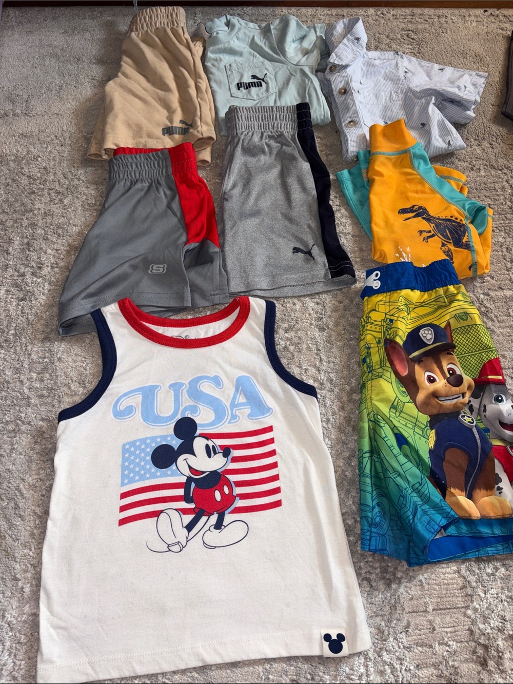 Boys 3t summer 8 piece  bundle